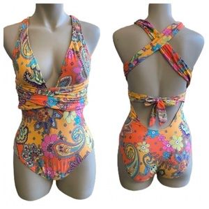 Trina Turk Colorful Paisley Women's Swimsuit